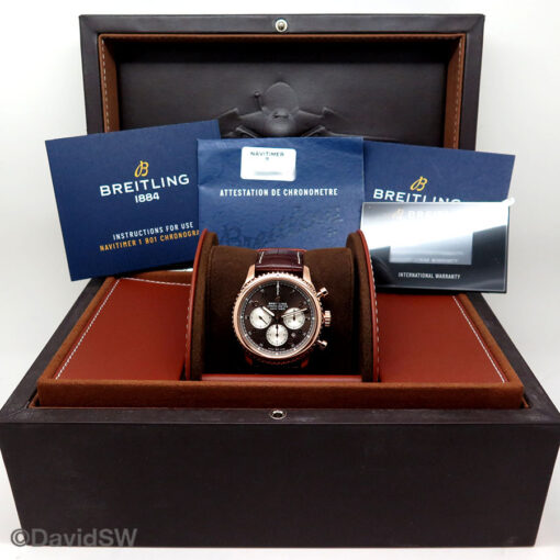 Breitling RB0117 Navitimer 8 Chronograph Automatic 18K Rose Gold - Image 2