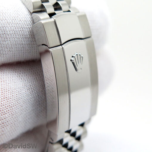 Rolex 126334 Datejust 41 with Slate Roman Dial on Jubilee - Image 7