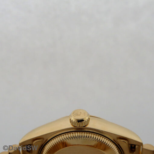 Rolex 69178 Datejust 18K Yellow Gold with Champagne Stick Dial - Image 4