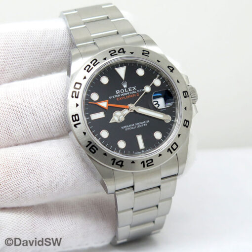 Rolex 226570 Explorer II with Black Dial