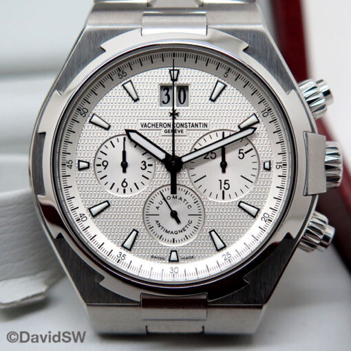 Vacheron Constantin 49150 Overseas Automatic Chronograph with Silver Dial - Image 3