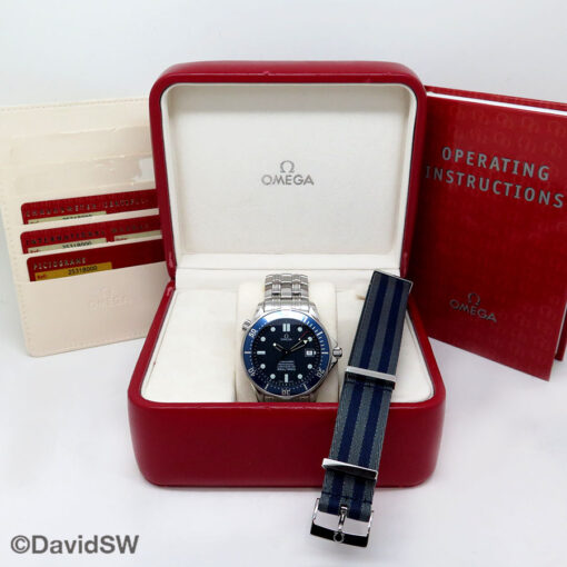 Omega 2531.80.00 Seamaster 41mm with Blue Dial - Image 2