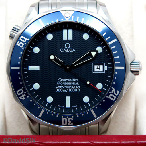 Omega 2531.80.00 Seamaster 41mm with Blue Dial - Image 3
