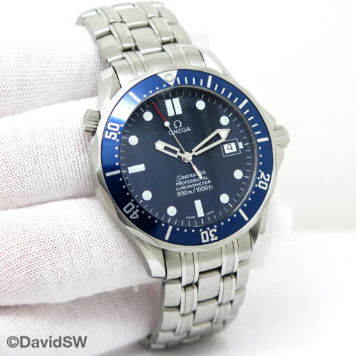 Omega 2531.80.00 Seamaster 41mm with Blue Dial