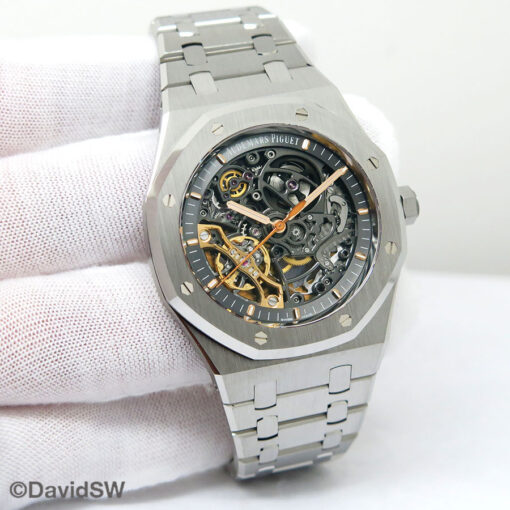 Audemars Piguet 15407ST Royal Oak Double Balance Wheel Openworked