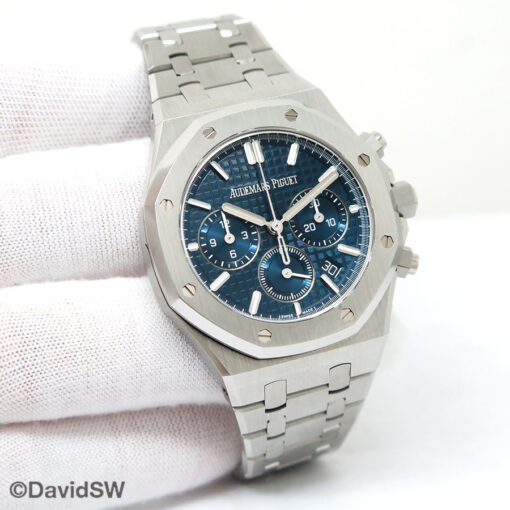 Audemars Piguet 26715ST Royal Oak Chronograph with Blue Dial