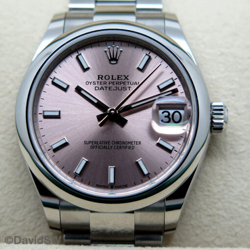 Rolex 278240 Datejust with Pink Stick Dial on Oyster - Image 3