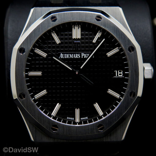 Audemars Piguet 15500ST Royal Oak with Black Dial - Image 3