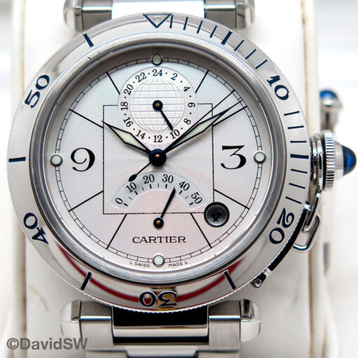 Cartier 2388 Pasha Power Reserve GMT Automatic - Image 3