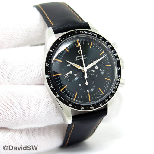 Omega Speedmaster “First Omega in Space” Blue on Leather (New Model)