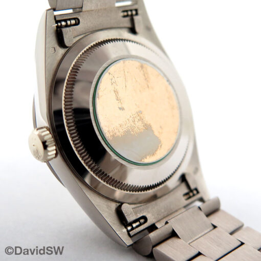Rolex 18239 Day Date 18K White Gold with Silver Diamond Dial - Image 4