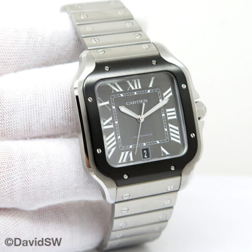 Cartier WSSA0037 Santos De Cartier Large ADLC (New Old Stock)