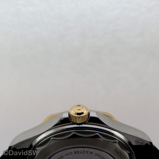 Omega Seamaster Diver 300m 18K Yellow/SS with Black Dial on Strap - Image 5