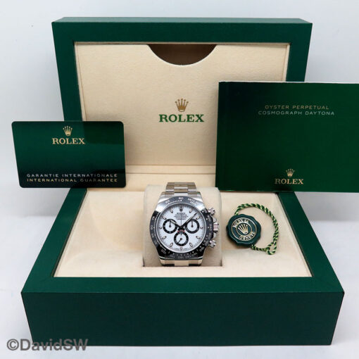Rolex 116500LN Cosmograph Daytona with White Dial - Image 2