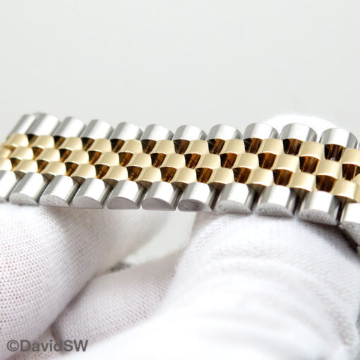 Rolex 126233 Datejust 18K/SS with Slate Roman Dial on Jubilee - Image 6