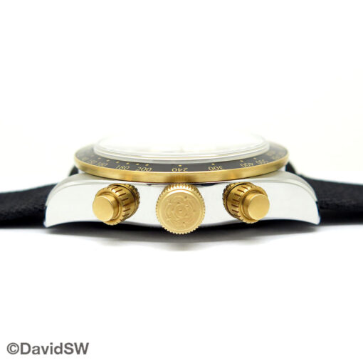 Tudor 79363N Black Bay Chronograph S&G 18K/SS with Champagne Dial on NATO - Image 4