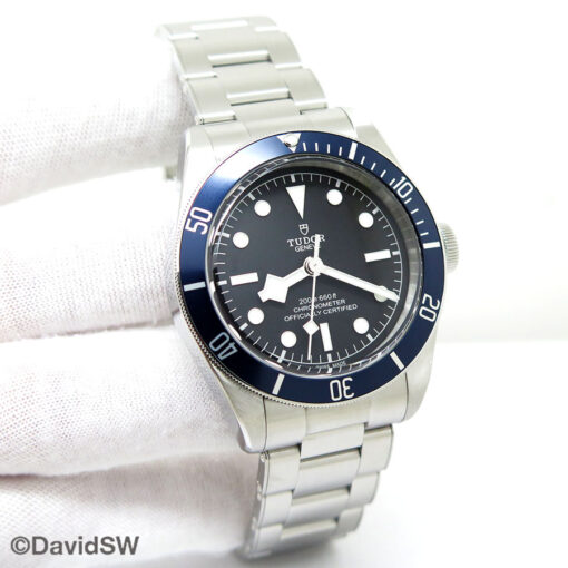 Tudor 79230B Black Bay 41mm with Blue Bezel on Bracelet