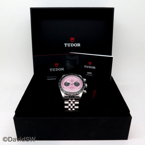 Tudor 79360N Black Bay Chronograph with Pink Dial - Image 2
