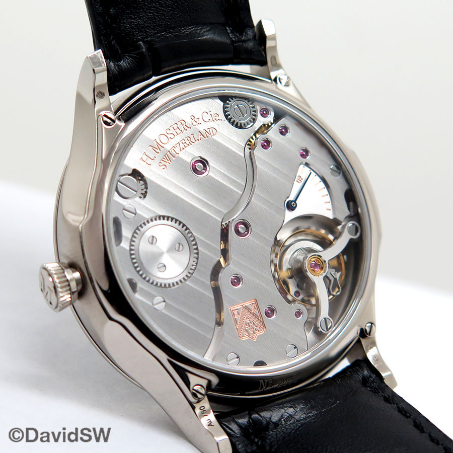 H. Moser & Cie Venturer 18K White Gold Vantablack 39mm - DavidSW