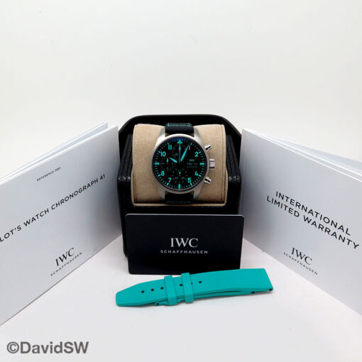 IWC IW3881 Pilot’s Watch Chronograph 41mm Mercedes-AMG Petronas Formula One Team Edition - Image 2