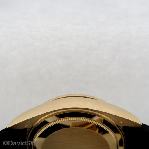 Rolex 326238 Skydweller 18K Yellow Gold with Black Dial on Oysterflex - Image 5