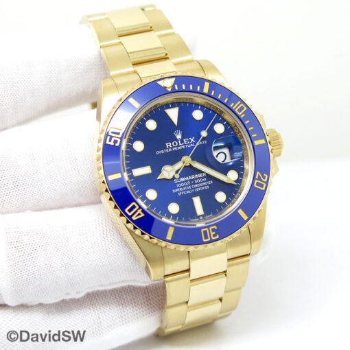Rolex 126618LB Submariner 41 18K Yellow Gold