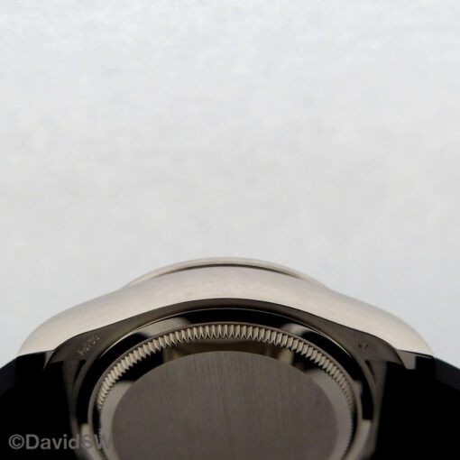Rolex 126519LN Cosmograph Daytona 18K White Gold with Black Dial on Oysterflex - Image 5