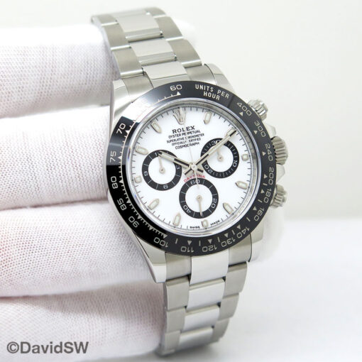 Rolex 116500LN Cosmograph Daytona with White Dial