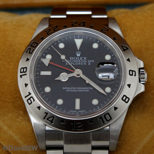 Rolex 16570 Explorer II with Black Dial - Image 3