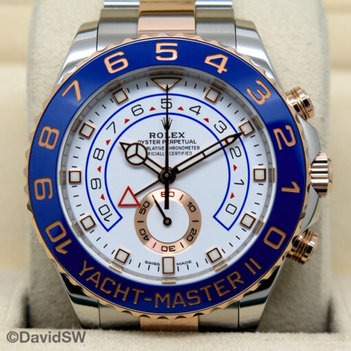 Rolex 116681 Yachtmaster II 18K/SS - Image 3