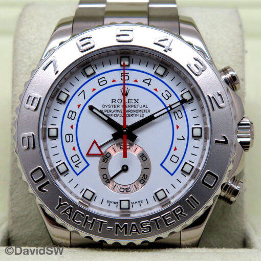 Rolex 116689 Yachtmaster II 18K White Gold - Image 3
