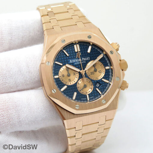 Audemars Piguet 26331OR Royal Oak Chronograph Automatic with Blue Dial