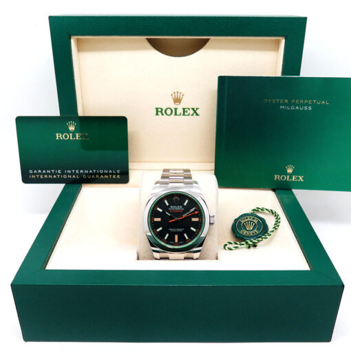 Rolex 116400GV Milgauss with Black Dial (New Old Stock) - Image 2