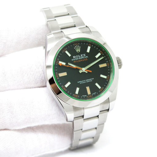 Rolex 116400GV Milgauss with Black Dial (New Old Stock)