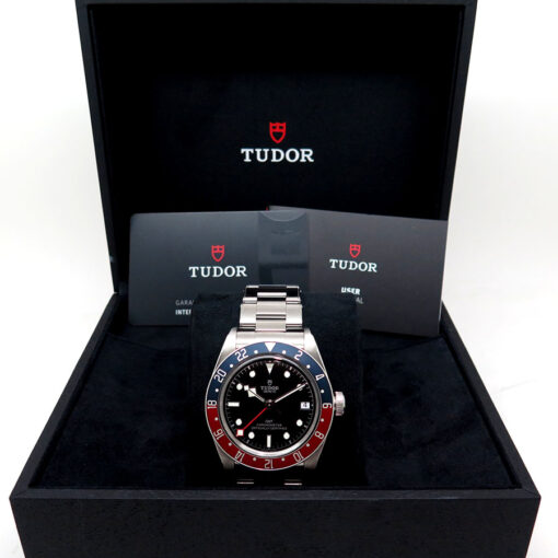 Alternative view of Tudor 79830RB Heritage Black Bay GMT with Red/Blue Bezel