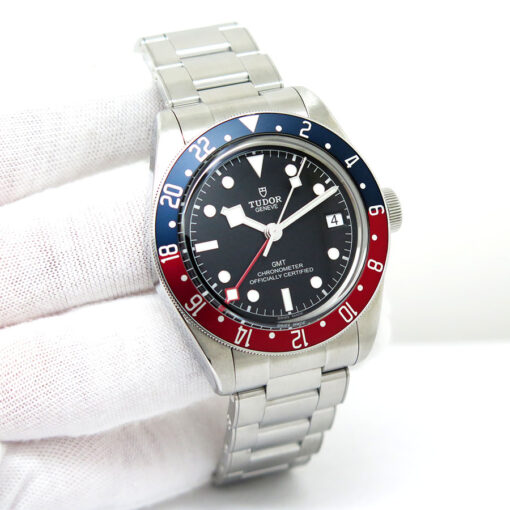 Tudor 79830RB Heritage Black Bay GMT with Red/Blue Bezel - DavidSW