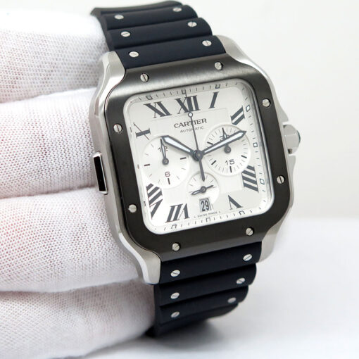 Cartier WSSA0017 Santos de Cartier Chronograph ADLC