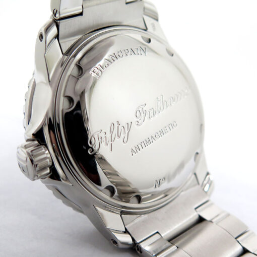 Blancpain Fifty Fathoms Automatic 45mm with Black Dial on Bracelet - Image 3