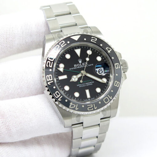 Rolex 126710GRNR GMT Master II on Oyster