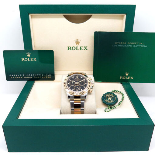 Rolex 116503 Cosmograph Daytona 18K/SS with Black Dial (New Old Stock) - Image 2