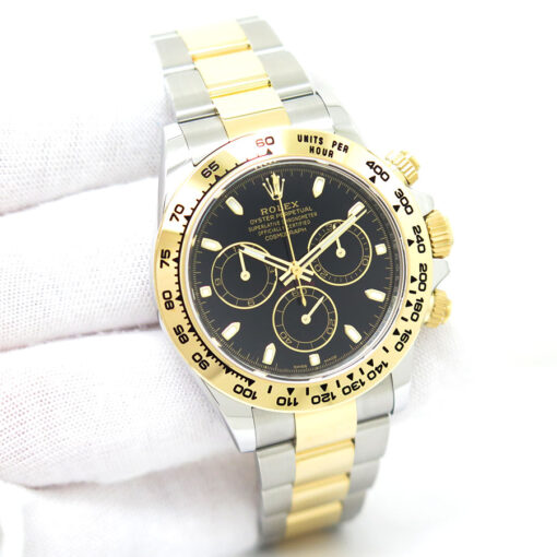 Rolex 116503 Cosmograph Daytona 18K/SS with Black Dial (New Old Stock)