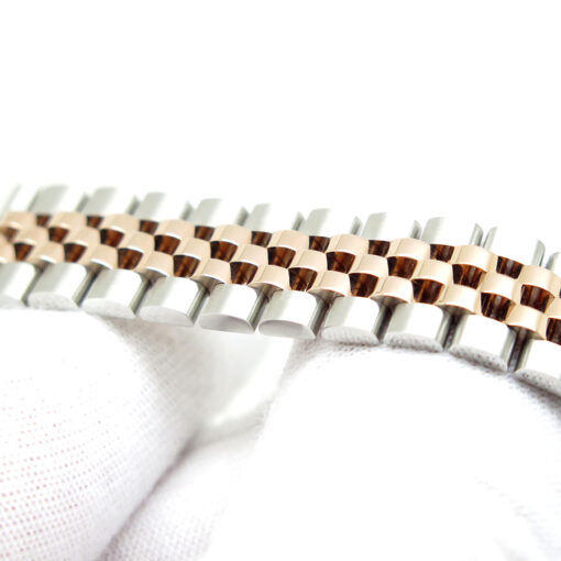 Rolex 279171 Datejust 18K/SS with Pink Roman Dial on Jubilee - Image 8
