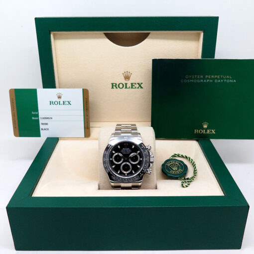 Rolex 116500LN Cosmograph Daytona with Black Dial - Image 2