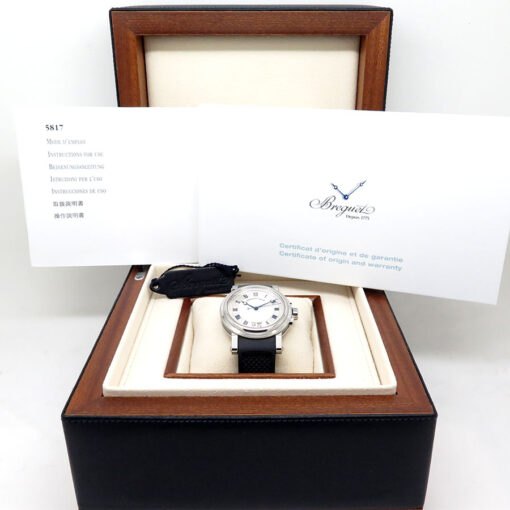Breguet 5817ST Marine Big Date Automatic with Silver Dial - Image 2