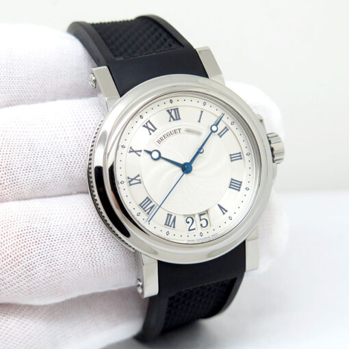 Breguet 5817ST Marine Big Date Automatic with Silver Dial