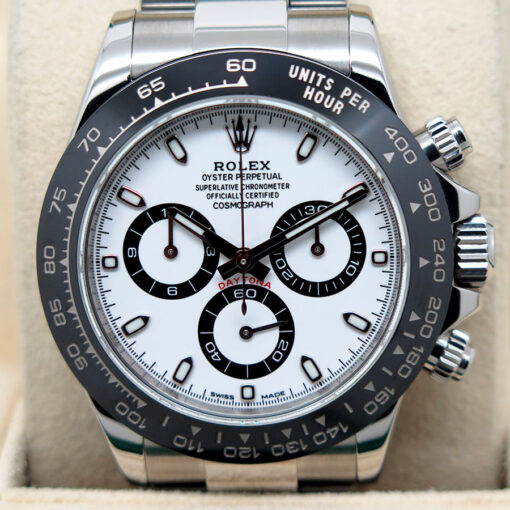 Rolex 116500LN Cosmograph Daytona with White Dial - Image 3