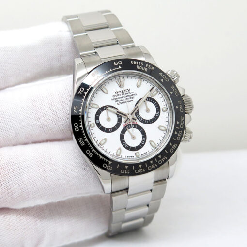Rolex 116500LN Cosmograph Daytona with White Dial