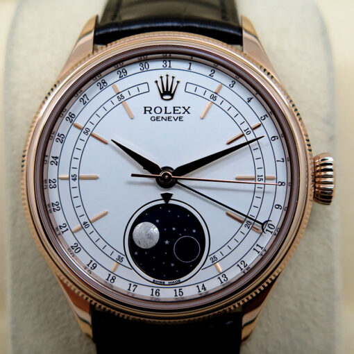 Rolex 50535 Cellini Moonphase 18K Rose Gold (New Old Stock) - Image 4