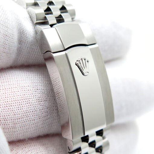 Rolex 126200 Datejust with Blue Stick Dial on Jubilee - Image 7