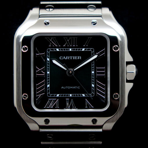 Cartier WSSA0061 Santos de Cartier Medium with Green Dial - Image 4